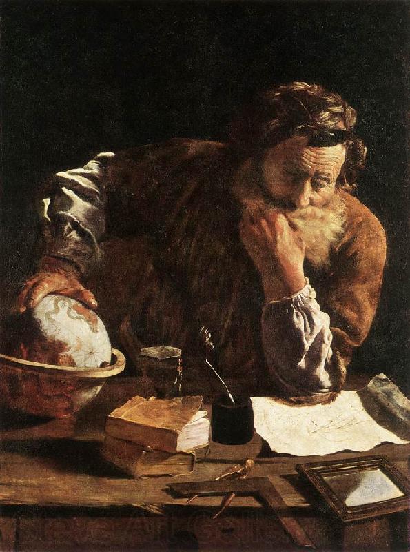 FETI, Domenico Portrait of a Scholar shh France oil painting art